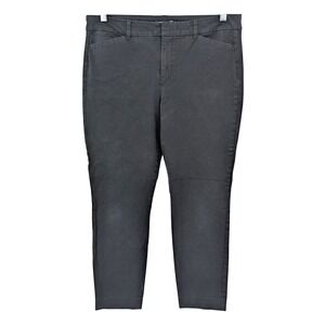 Minimalist High Rise Pixie Ankle Pants Old Navy 12 Black Slim